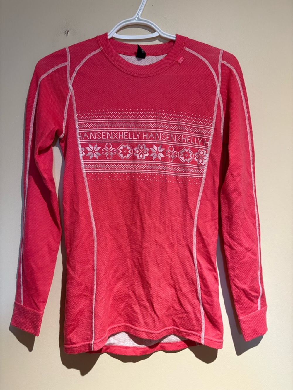 Helly Hansen Warm Ice Crew Women's Base Layer Shirt Merino Wool Blend Medium